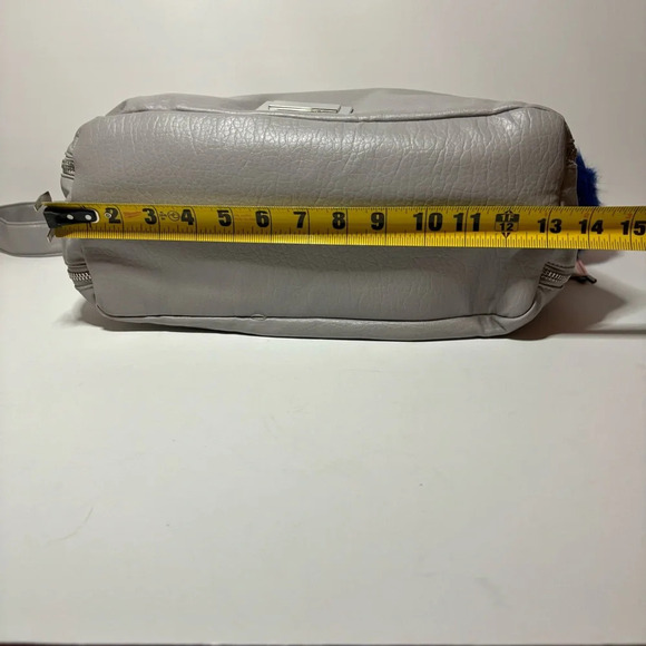 Juicy Couture Grey Hobo Tote Silver Hardware NWT - Picture 8 of 12